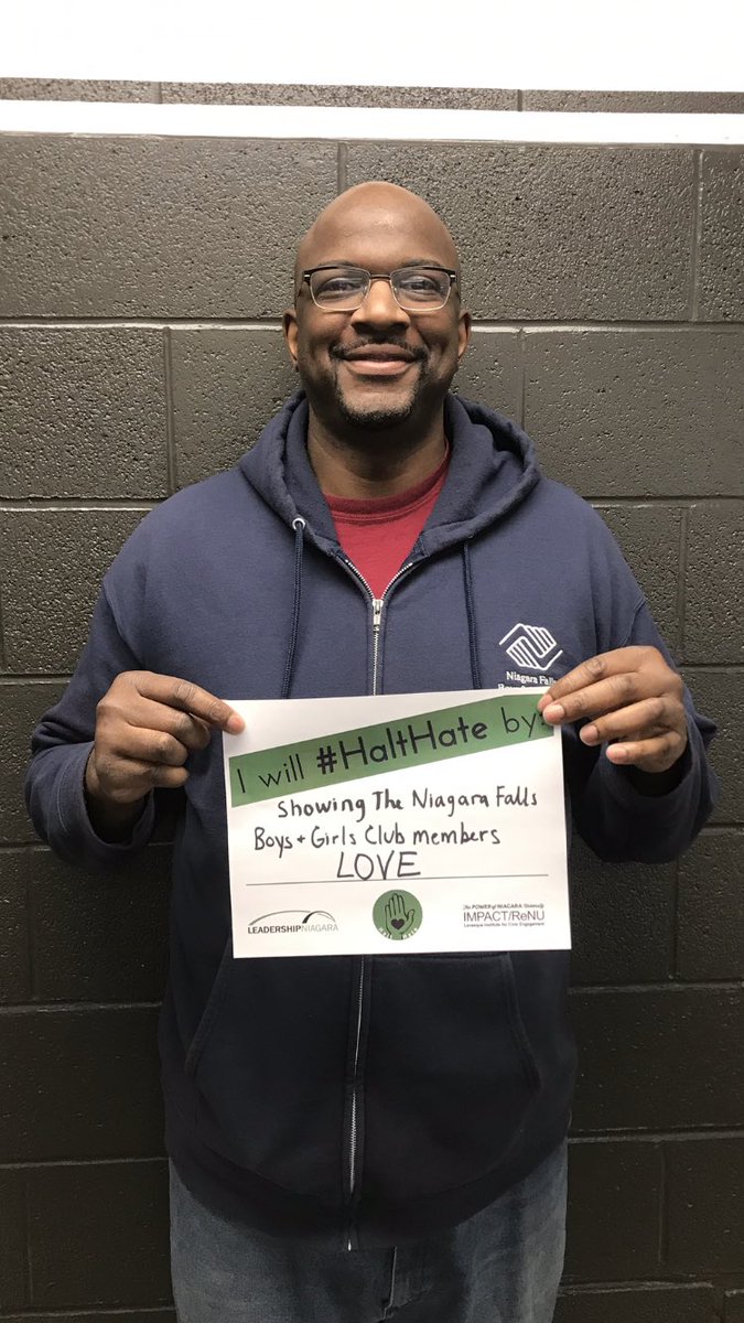We are joining the #HaltHate movement today. Clubhouse Director Mike Maxwell will be showing his kids some extra love today!