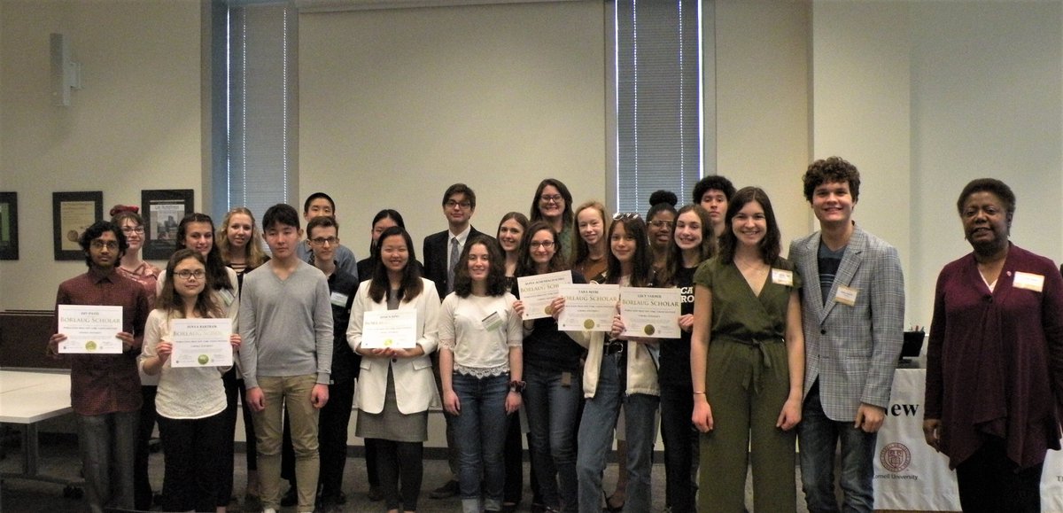 nextnormNY's tweet photo. #NYYI2019  They are now Borlaug Scholars https://t.co/MHP4pemFAL