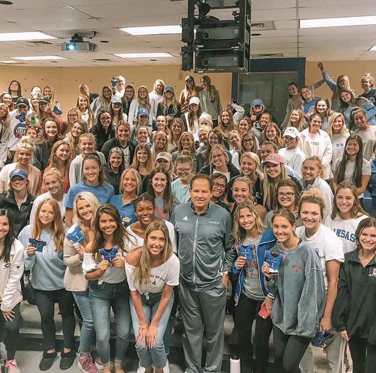 We are having an open practice for KU students on Thursday, April 11. 

These Jayhawks will be there...let me know if you plan on joining us too! #RockChalk
