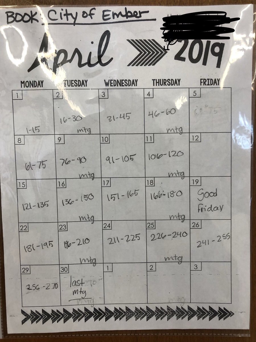 MrsHuberPCSD32's tweet photo. Ss took ownership in ELA today. Ss decided on their novel for book clubs, then established a reading schedule for the month. Ss also decided when to have mtgs to discuss. The buzz of excitement over reading a book was astounding. #pcmsd32 #pcsd32 https://t.co/ADBi3epqDB