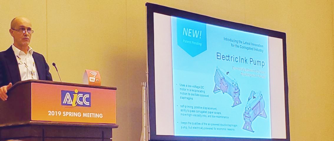 SUN_Automation's tweet image. Frank Reynolds gave an inside look at our new Electric Ink Pump system at the @FindaBoxMaker Spring meeting. If you weren&apos;t able to make the meeting, contact us to learn more about our new patent-pending ink pump: sunautomation.com/contact-us/?ut…

#InkPump #InkSystem #CorrugatedPrinting