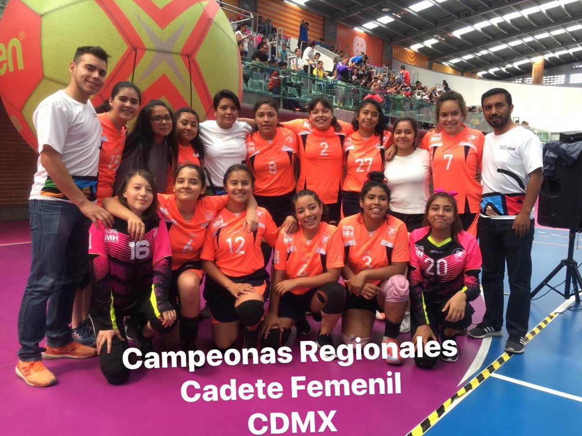 Handball_cdmx's tweet photo. Muchas felicitaciones a nuestras Selecciones Cadete Femenil, Cadete Varonil y Juvenil Femenil de la Ciudad de México por su Clasificación a la “ON Colima 2019” @DeporteCDMX @MoltenMex @Electrolit @4Pro https://t.co/7ge8IA5kxu