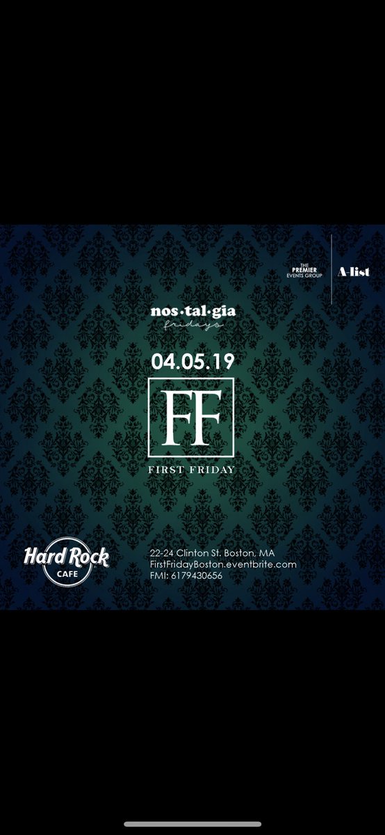 armandothetruth's tweet photo. “This Friday, I’m Back for another edition of #nostalgiafridays @hardrockboston 
Doors open 9-late
You know the vibes 👇🏼
#hiphop #randb #dancehall #soulhouse #80s #90s #00s
Hit me up for tables https://t.co/6hYDF6JkhV