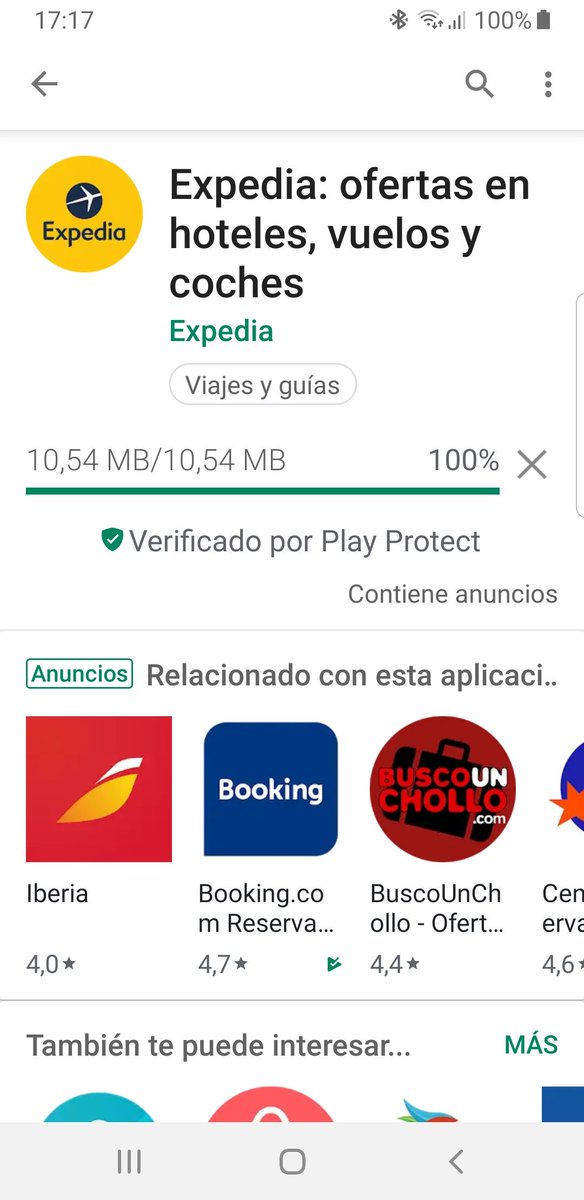 Delgado_Jose1's tweet photo. Pues ya instalé @ExpediaES. No vuelvo a reservar con @bookingcom #NuncaBooking #NeverBooking https://t.co/ehfibj1oNV