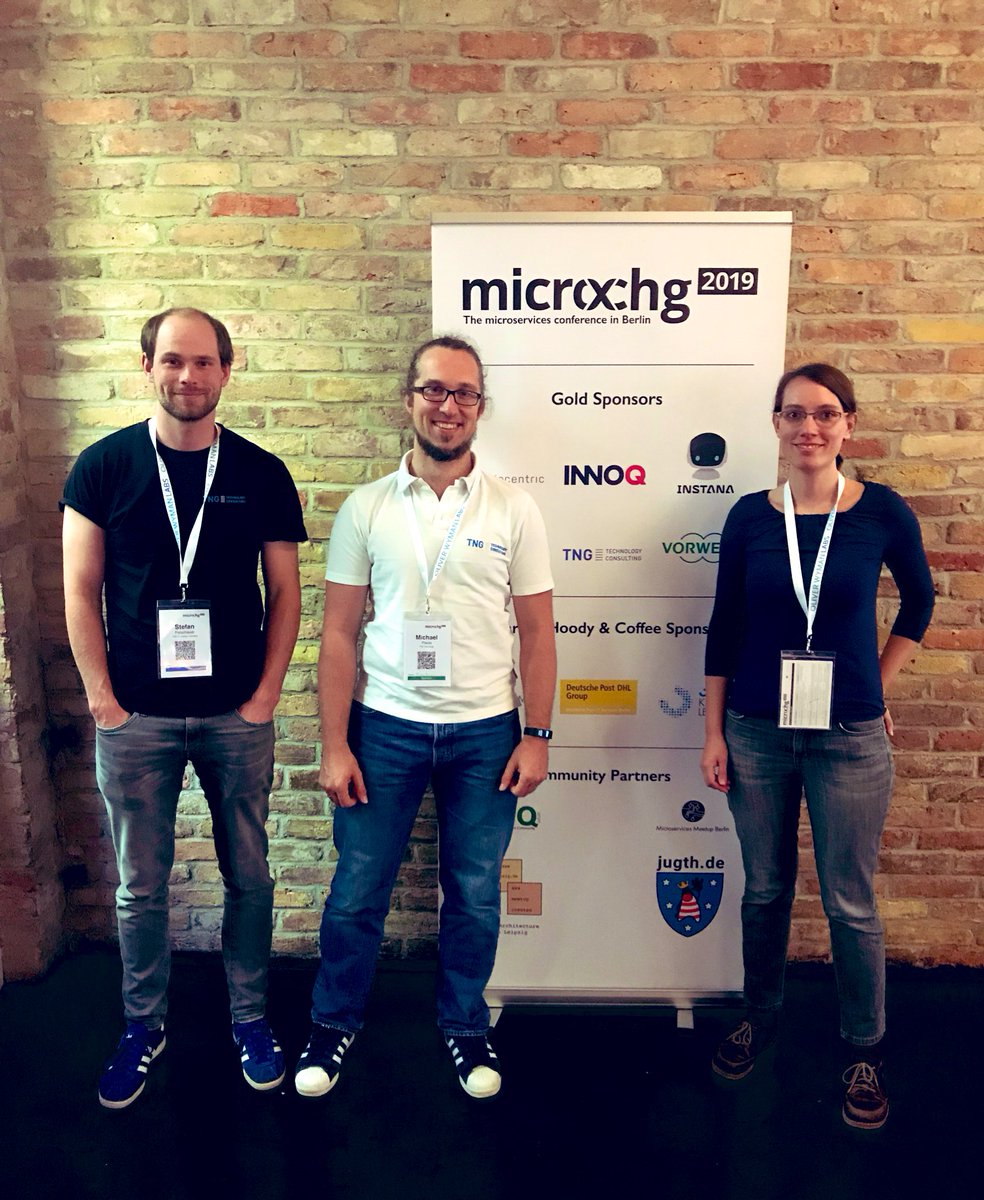 microXchg's tweet image. BIG THANKS to our sponsor @tngtech! We were also really happy to have @MichaelPisula as one of our great speakers! Safe travels home to munich 🛫👌🙌