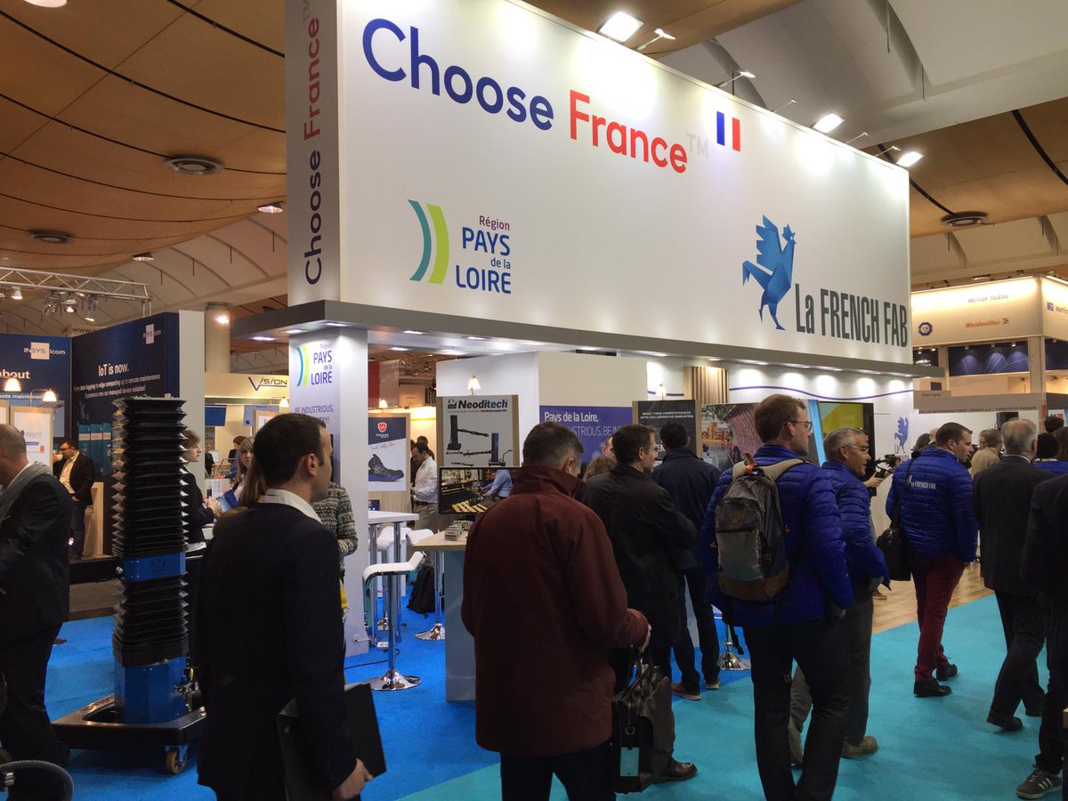 La #FrenchFab s'exporte à <a href="/hannover_messe/">HANNOVER MESSE</a> pour quelques jours mais ça, vous le savez déjà ! L'objectif ? "Voir, comprendre &amp; rencontrer l’écosystème mondial de la tech industrielle", d'après <a href="/Pedro__Novo/">Pedro Novo</a> 🌎 Cap sur les 22 entreprises participantes 👉 bit.ly/2OI1oWR #HM19