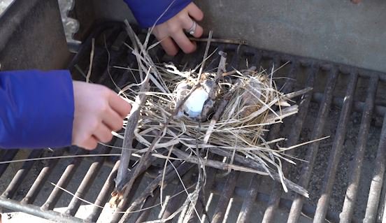 Let's see if <a href="/NC1Chadwell/">Samantha Chadwell</a> learned enough in last week's edition of "Into the Hills" to build her own fire! newscenter1.tv/survival-fire-…