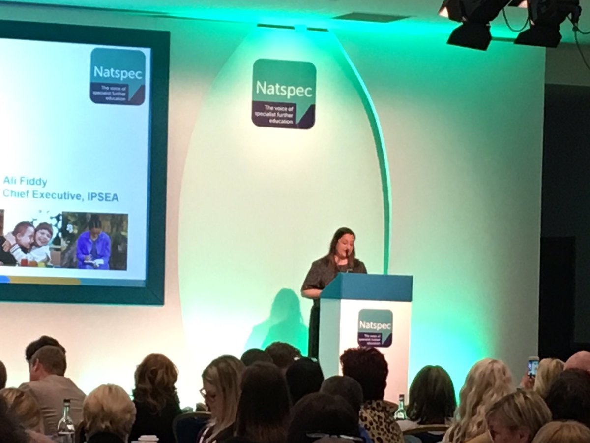 Our second keynote session is kicked off by Ali Fiddy of <a href="/IPSEAcharity/">IPSEA</a>, discussing SEND &amp; the law.
