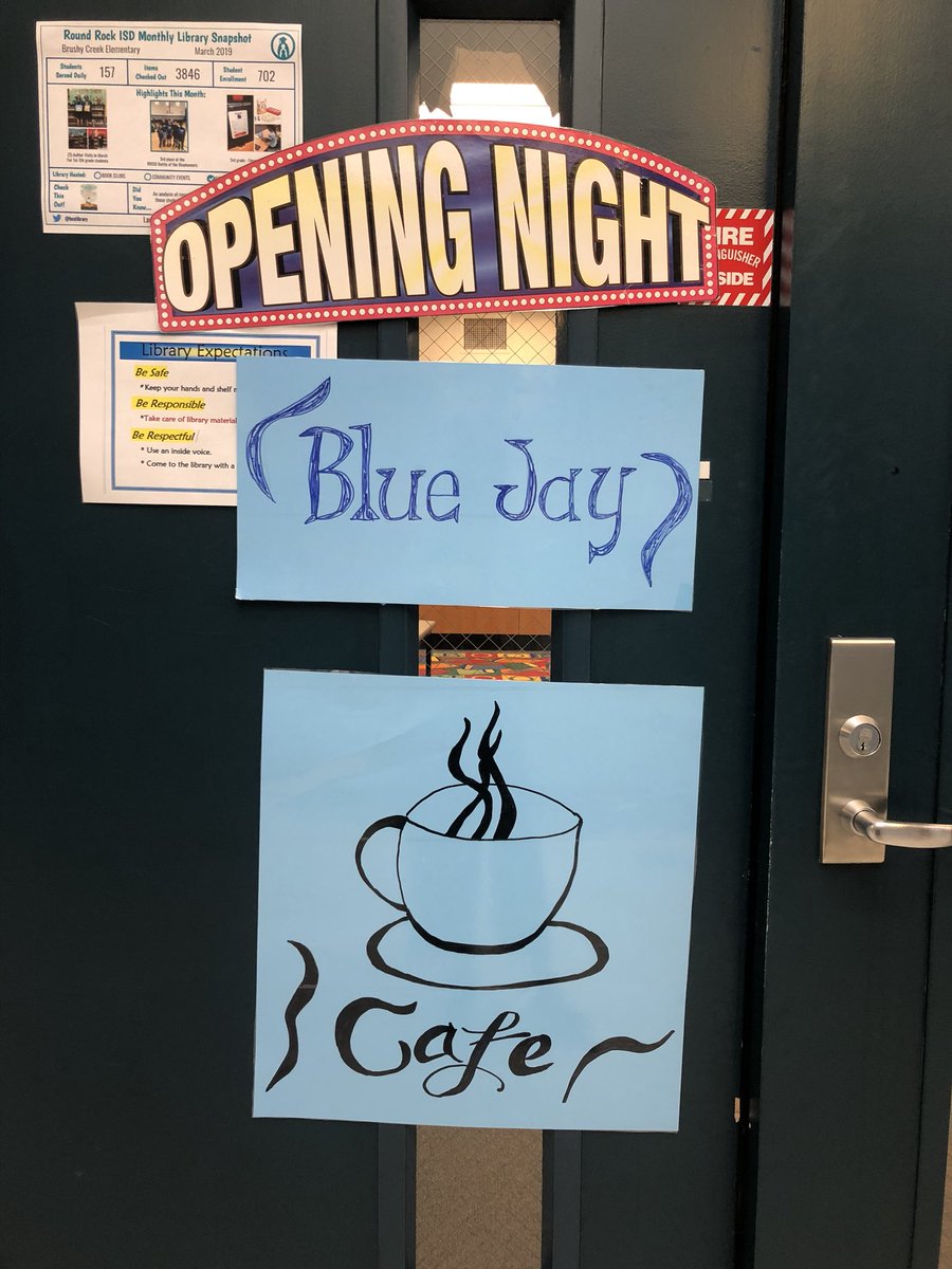 Ms_BrogdonBCE's tweet image. Thank you @bcelibrary for transforming our beloved library into BLUE JAY CAFE. Our favorite way to wrap up our Poetry Unit. ☕️📖🎤@BCE_BlueJays #soaringinsecond
