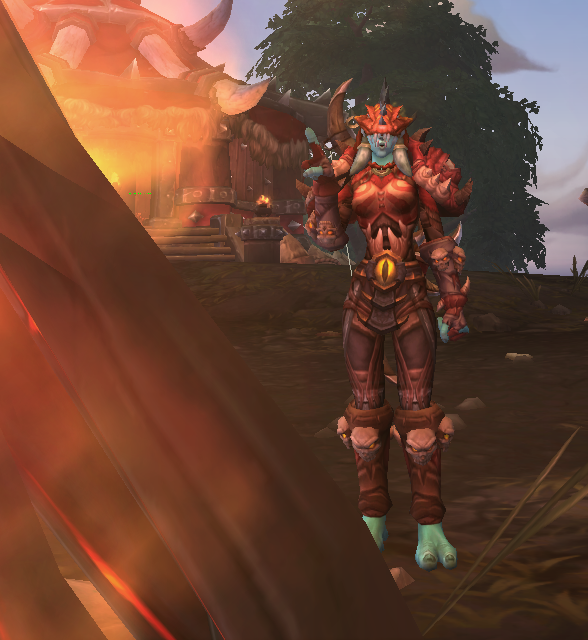 Korkrag's tweet photo. Speaking of burning things, I burn my horde Tabard! Sylvanas is evil and I will no longer stand with her. Long live #baineforwarchief. Death to Sylvanas. Err... make sure she stays dead this time.
#Warcraft #Notmyhorde https://t.co/MO6JDoOdmr