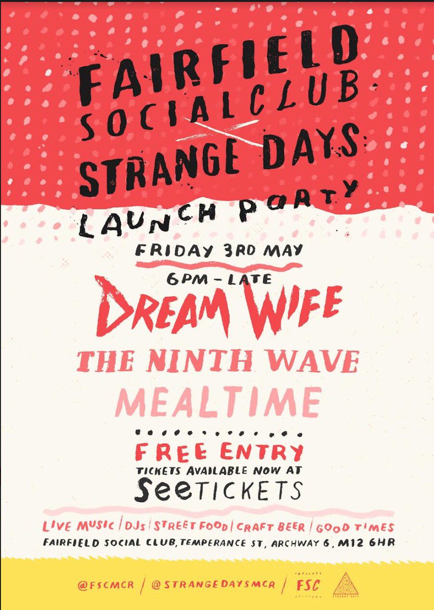 StrangeDaysLv's tweet image. HUGE NEWS! 

We’re thrilled to announce that we’ve teamed up with @FSCMCR to relaunch one of Mcr’s most remarkable and atmospheric spaces as a new gig venue! 

We kick things off with a FREE ENTRY launch show on 3rd May with an absolute killer line up