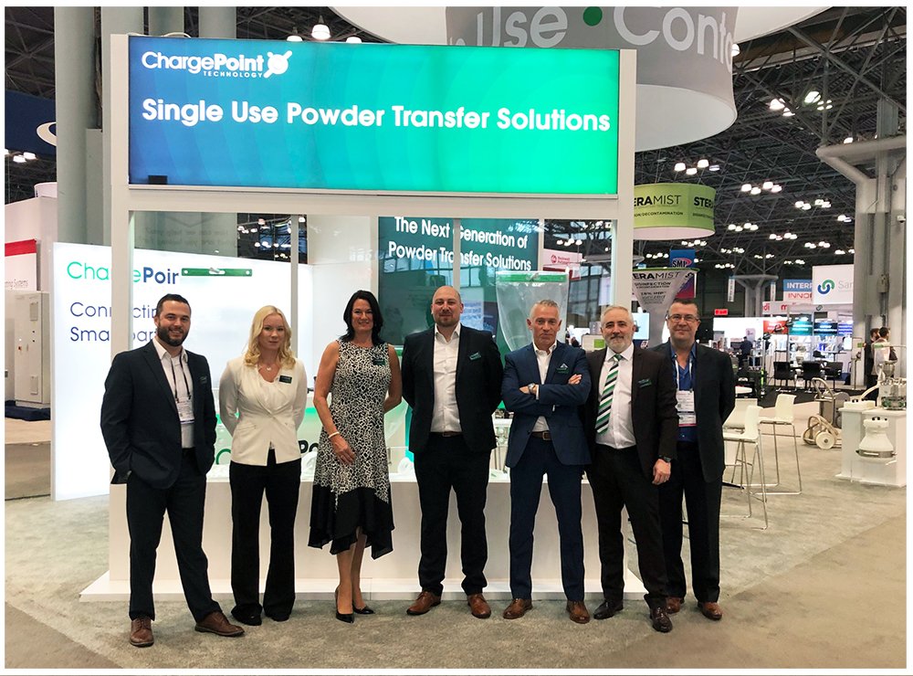 ChargePointTech's tweet image. Our team are ready for Day 1 of @INTERPHEX! 
Make sure you stop by booth 3033 to see our NEW Single Use Transfer Solutions and demonstrations of our Series 3 Next Generation Split Butterfly Valves!
#Interphex #NewProducts #SingleUseSolutions #PharmaManufacturing