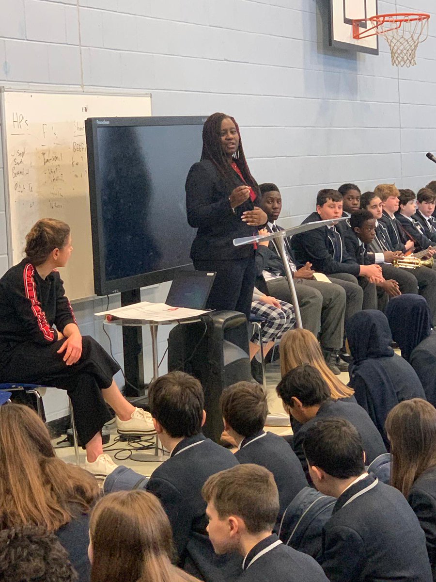 On Friday I had the privilege of presenting Bolingbroke Academy in Battersea with a grant they've secured from <a href="/RTMusicUK/">Restore The Music UK</a>.

At a time when education underfunding means many young people are losing out on music opportunities, it's great Bolingbroke is expanding them.