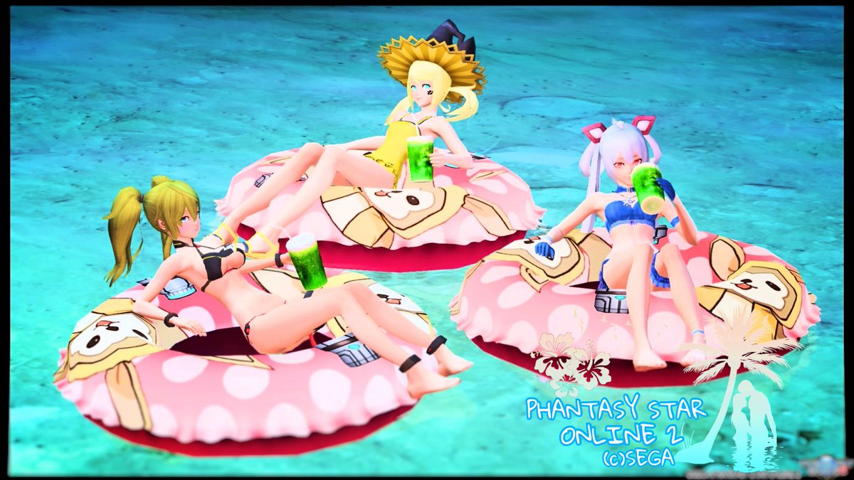 PSO2__io's tweet image. #メンテの日なのでSSを貼る 
#フォロワーのアークスがrtしてくれてまだ見ぬアークスと繋がりたい 
#反応くれたアークスはフォローする
海岸に居た人達を撮ってきたぞ！
どういう集まりなんだろう……？