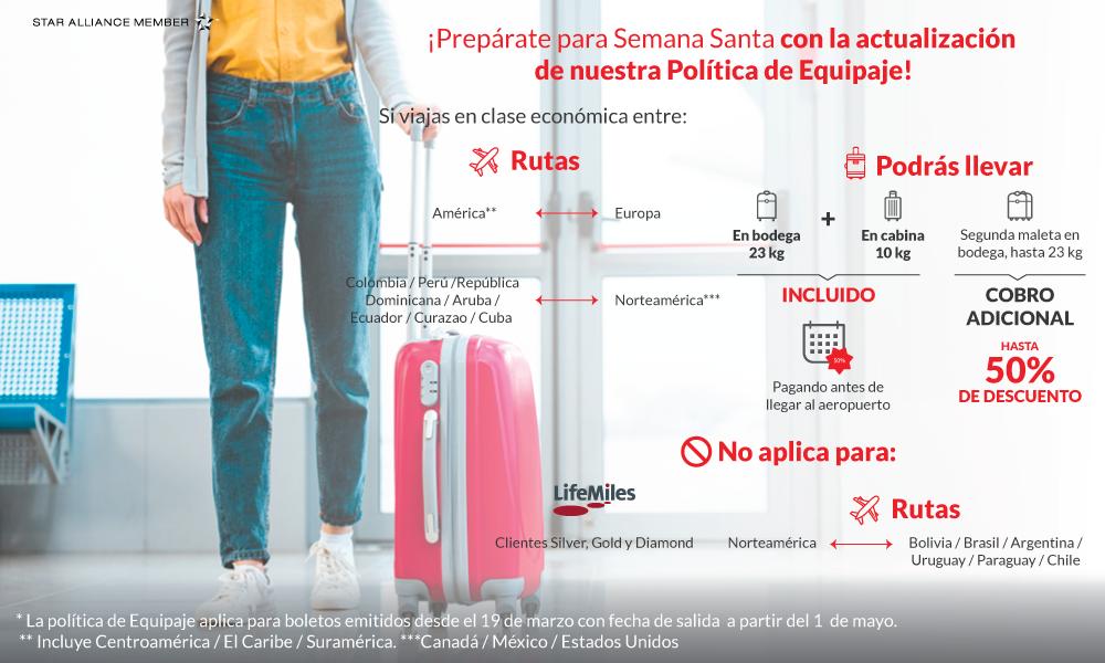 Peso Maleta Avianca Internacional Equipaje En Avianca Vuelos