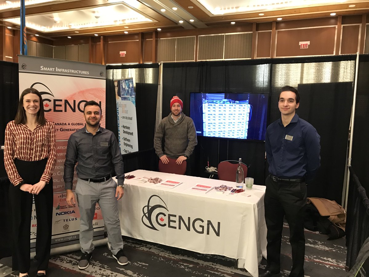 CENGNCanada's tweet image. We are at #TechNATA today! Stop by our booth and come learn about our full-time and student opportunities. You will also get a live testimonial from one of our team members on why CENGN is an awesome place to work!