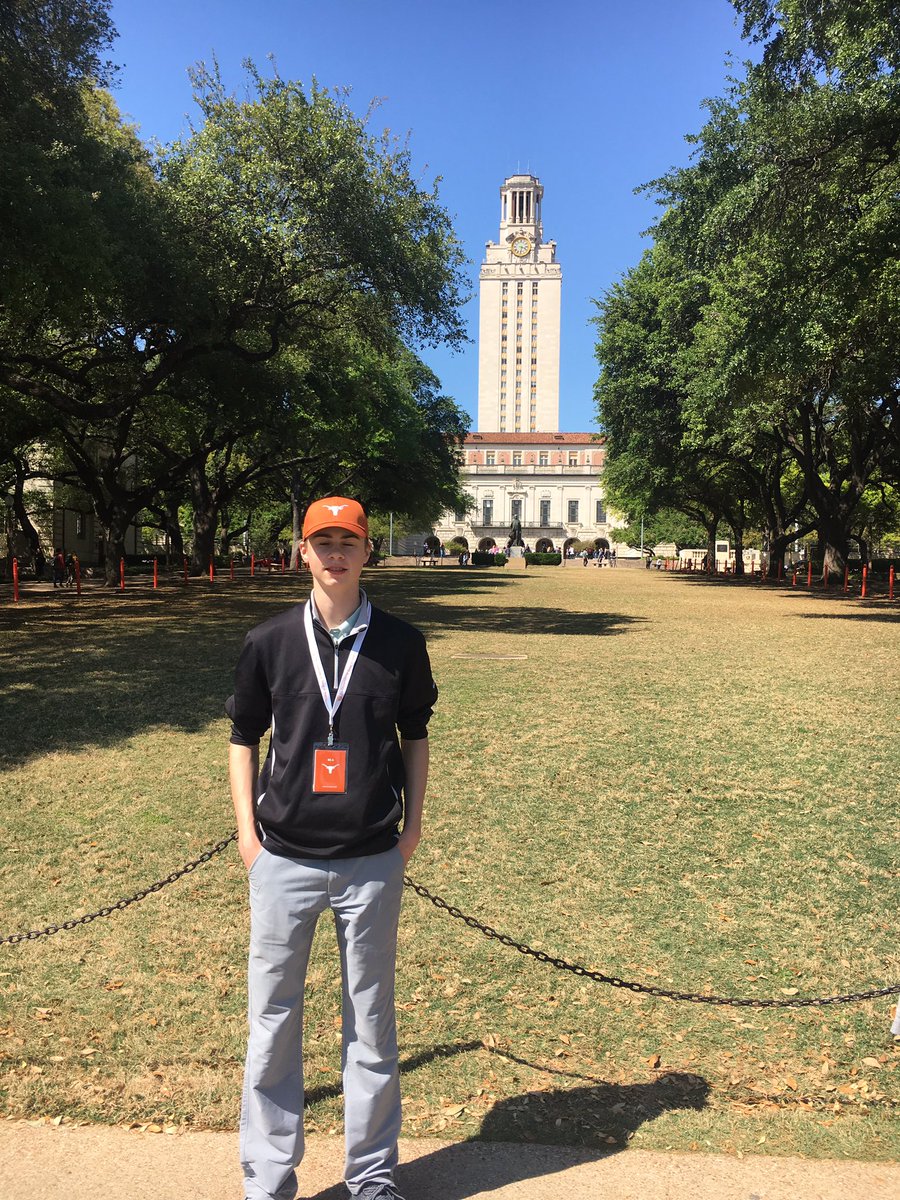 Future Longhorn?!?  Thanks to Gary for the tour <a href="/UTAustin/">UT Austin</a> <a href="/leifpete32/">Leif Peterson</a>
