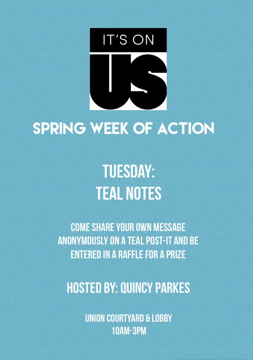 itsonusutah's tweet image. We hope to see you all there! #ItsOnUs #ItsOnUsUtah #SpringWeekofAction
