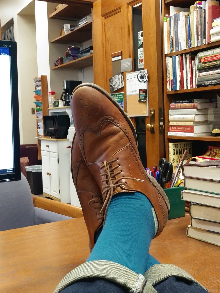 ProfHunterBU's tweet photo. Got my teal socks on for #ButlerSAAM. https://t.co/ECP1GXgVSX