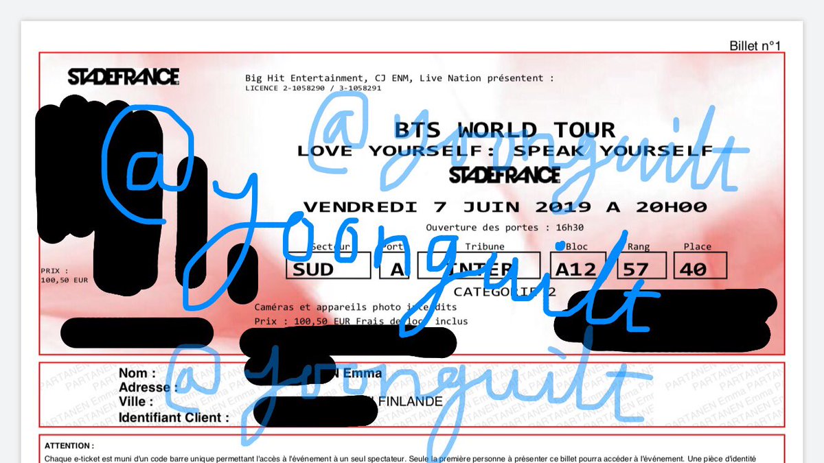 Emma On Twitter Hi Guys Im Selling My Ticket For Bts In