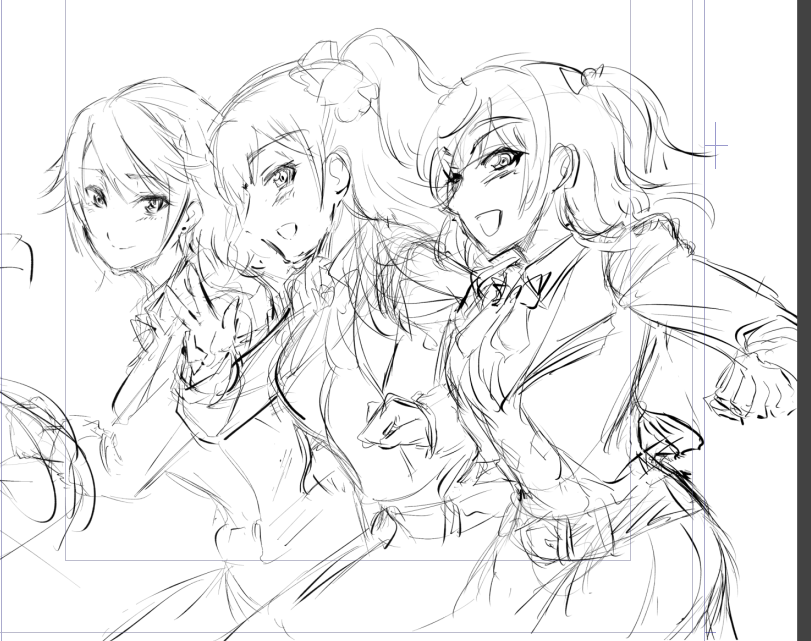 1周年記念に描こうと思ってたらもう2週間経ってるとかなんなの…
全然できてないのでちまちまあげて自分を追い込んでいく 
