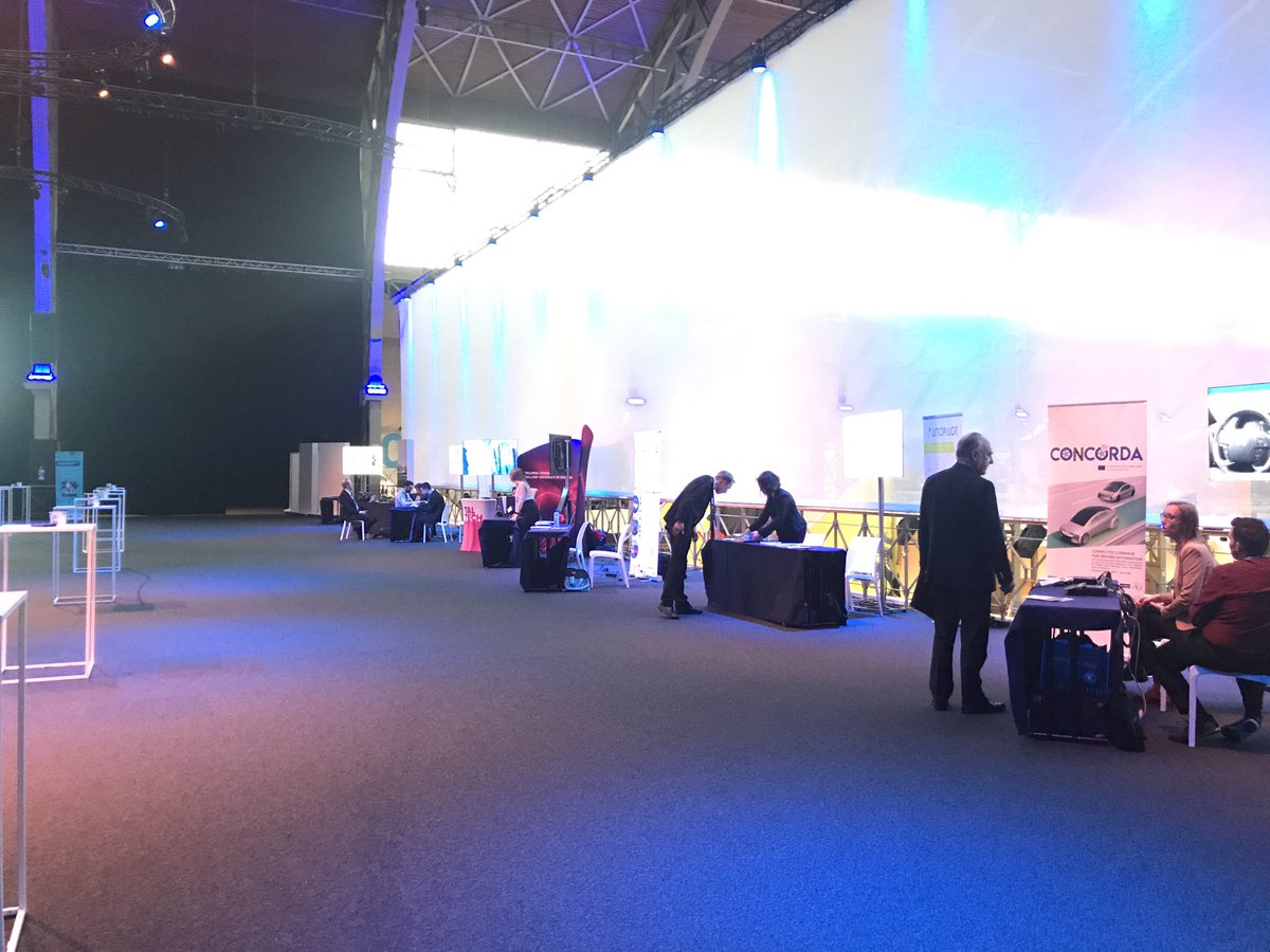 #EUCAD2019 | We are all set! Ready to welcome conference participants for the Social Event. EU projects have their stands ready ✔️ @AUTOPILOT_EU @_L3Pilot_ @adasandme @TallinnTech  #EUTransportResearch