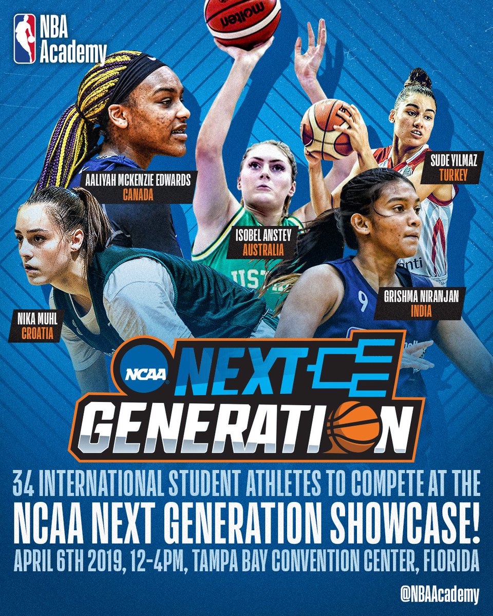 FLYBSKTBLL's tweet photo. 💫 Başarılı oyuncumuz Sude Yılmaz'ın katıldığı #NextGenerationShowcase kampı, Florida'da bugün başlayacak. #NBAAcademy https://t.co/AZg0QPhkQb