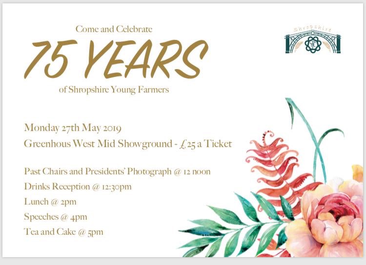 Shropshire YFC (@sfyfc) on Twitter photo Calling all Shropshire YFC members - past and present! Come and celebrate 75 years of SFYFC, reminisce with friends and fellow members. Tickets are selling fast - to book please call 01743 442880. Please share/RT! #shropshireyfc #yfcdoitbest Calling all Shropshire YFC members - past and present! Come and celebrate 75 years of SFYFC, reminisce with friends and fellow members. Tickets are selling fast - to book please call 01743 442880. Please share/RT! #shropshireyfc #yfcdoitbest