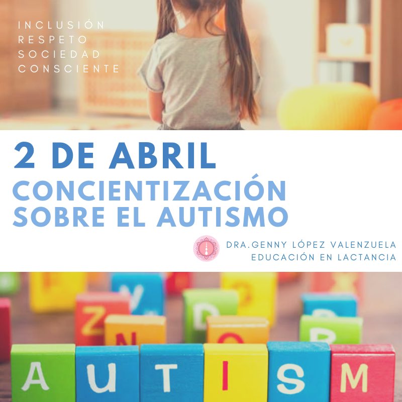 Hoy elijo AZUL, #diamundialautismo Rompamos juntos las barreras del Autismo, hagamos una sociedad inclusiva. #lactanciamaterna #dragennylopez #lactanciamaternagdl #autismo💙 #autismmom