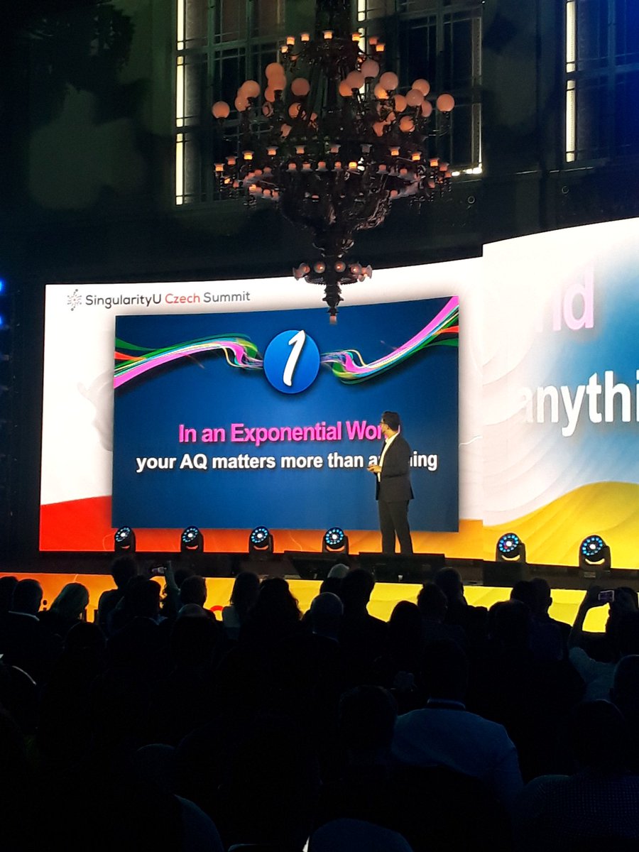 SUCzechSummit's tweet photo. @AminToufani on Becoming an Exponential Winner.
No. 1 - your AQ matters more than anything.
No. 2 - Don't try to convince everybody
#SUCzechSummit #SUCZECH https://t.co/oXUxcI8yqk