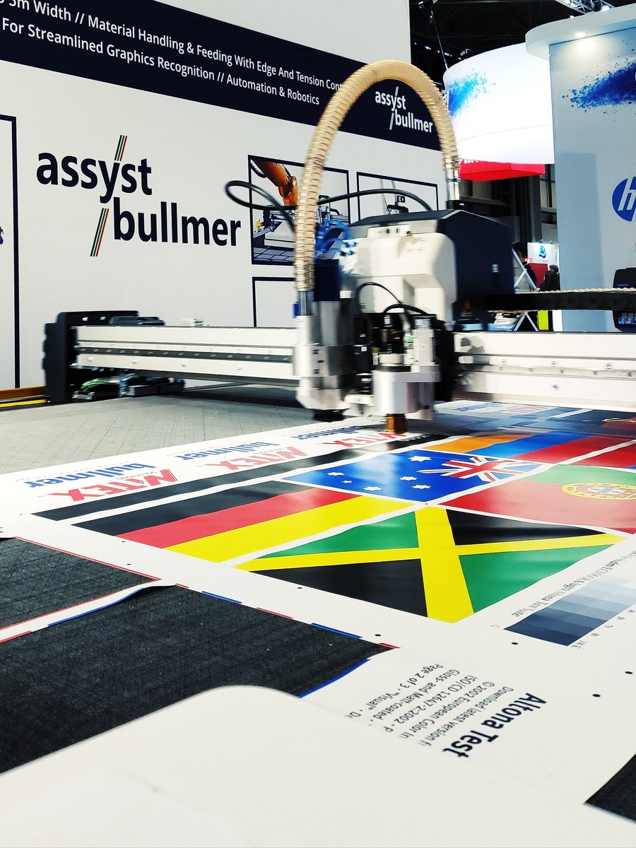 Great day <a href="/Signanddigital/">Sign & Digital UK</a>, see you tomorrow on our stand J12 #wideformat #finishing up to 5m <a href="/BullmerCutters/">Bullmer Cutters</a>