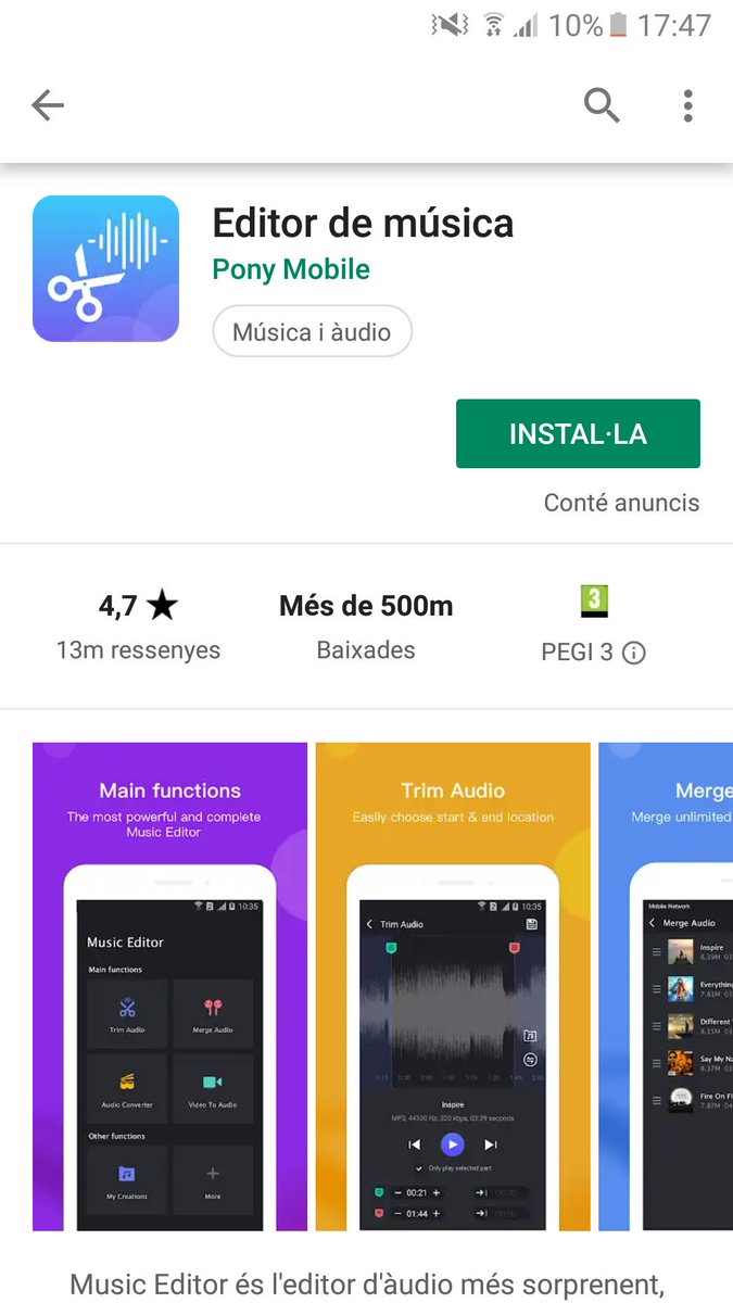 marcel96134546's tweet photo. Hola a todos, os dejo un programa para poder editar musica, este programa lo veo muy útil en caso de tener una classe de aquazumba o de baile, para poder combinar diferentes canciones  y poder dar una classe divertida y fluida. Espero que os sirva!  @_Iandira_ #AFEA_2019 https://t.co/fru7ybyaRb