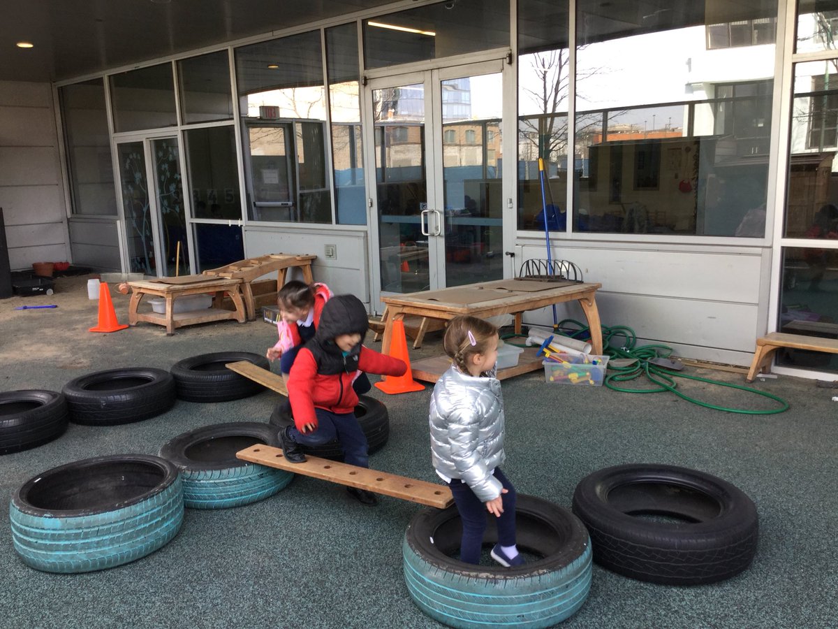 BISCLPNursery's tweet image. Spring is coming. The #Friendlyfoxes are enjoying challenging their balancing skills by building their own obstacle course in our outdoor space @BISCLPNursery @The_IEYC #grossmotordevelopment