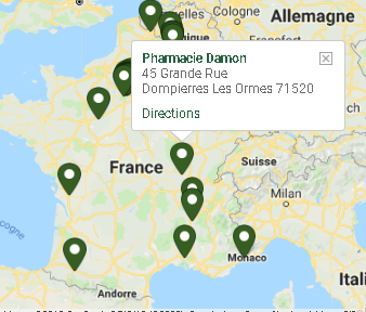 cosmesoins's tweet photo. Nous comptons désomais parmi nos distributeurs la Pharmacie Damon qui a directement commandé nos #gelaloevera via #pharmedistore - 
45 Grande Rue -Dompierres Les Ormes 71520 - Tél : 03 85 50 26 19 https://t.co/o8EEoX1b4w