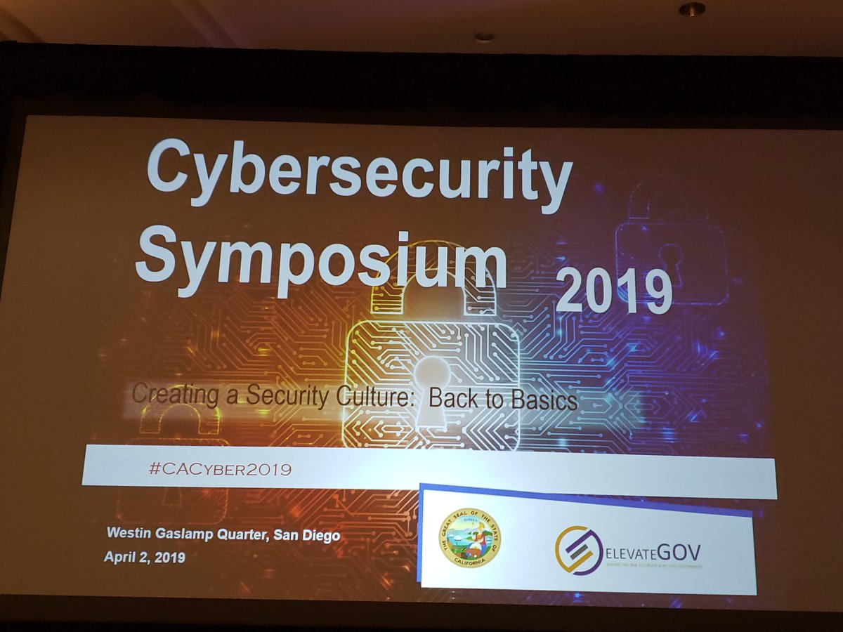 #cacyber2019 hosted in San Diego today! Hope to learn lots of cyber strategies! #USDcyber #USDEngr