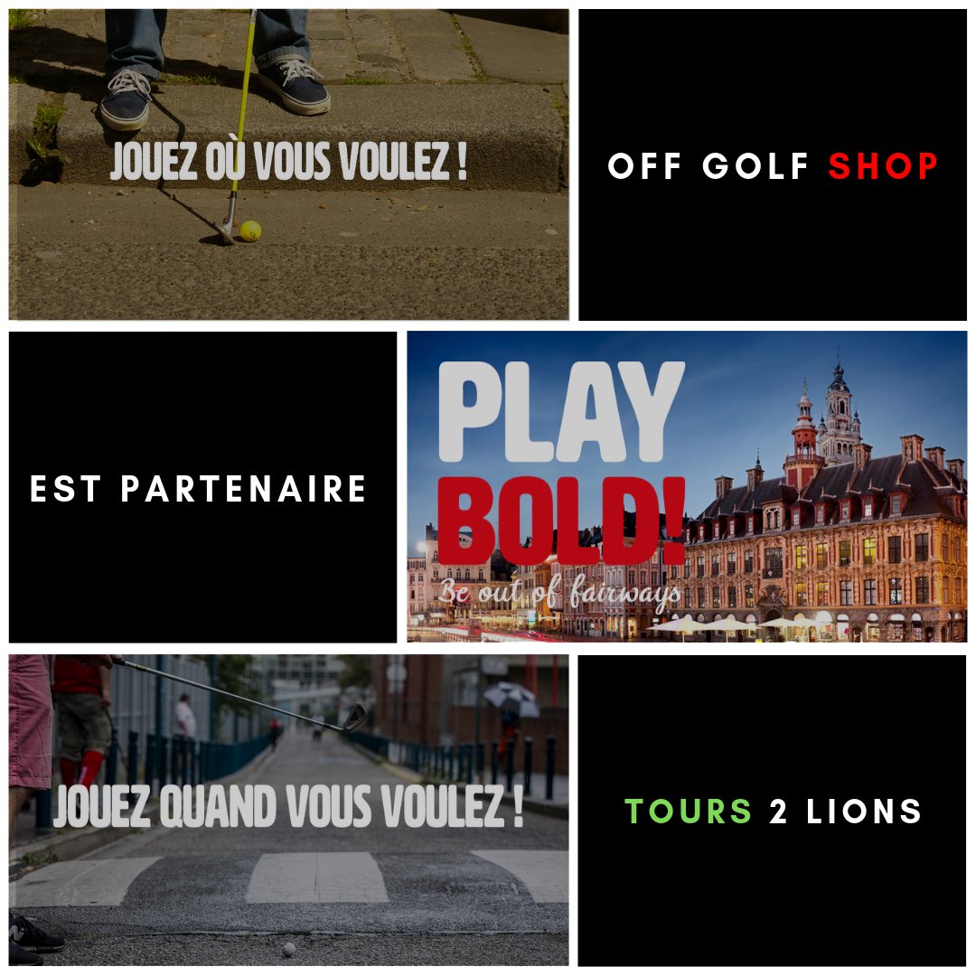 OffGolfShop's tweet photo. Nous sommes très fiers de suivre le Championnat de France de #StreetGolf en étant partenaire ce samedi de la 2ème étape du Championnat de France à @villedetours, organisé par #ALLisGOLF 😎🏌️‍♀️🏆
#PlayBold #BeOutOfFairways #urbangolf #streetgolf #golf https://t.co/un3ImOaYrm