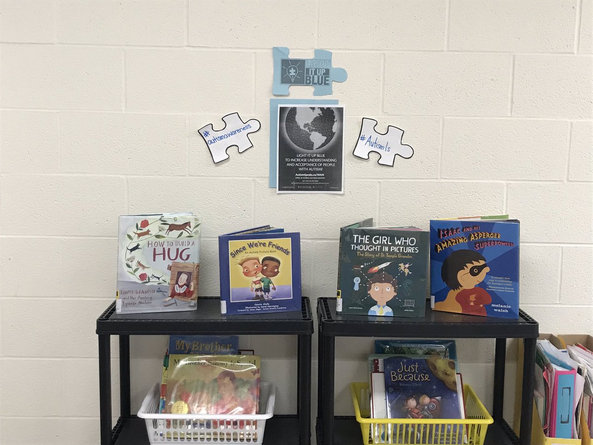 Tiffany Hills are shining their lights today #WorldAutismAwarenessDay2019 #AutismAcceptance #RaisingAwareness #LightItUpBlue <a href="/HWDSB/">HWDSB</a>