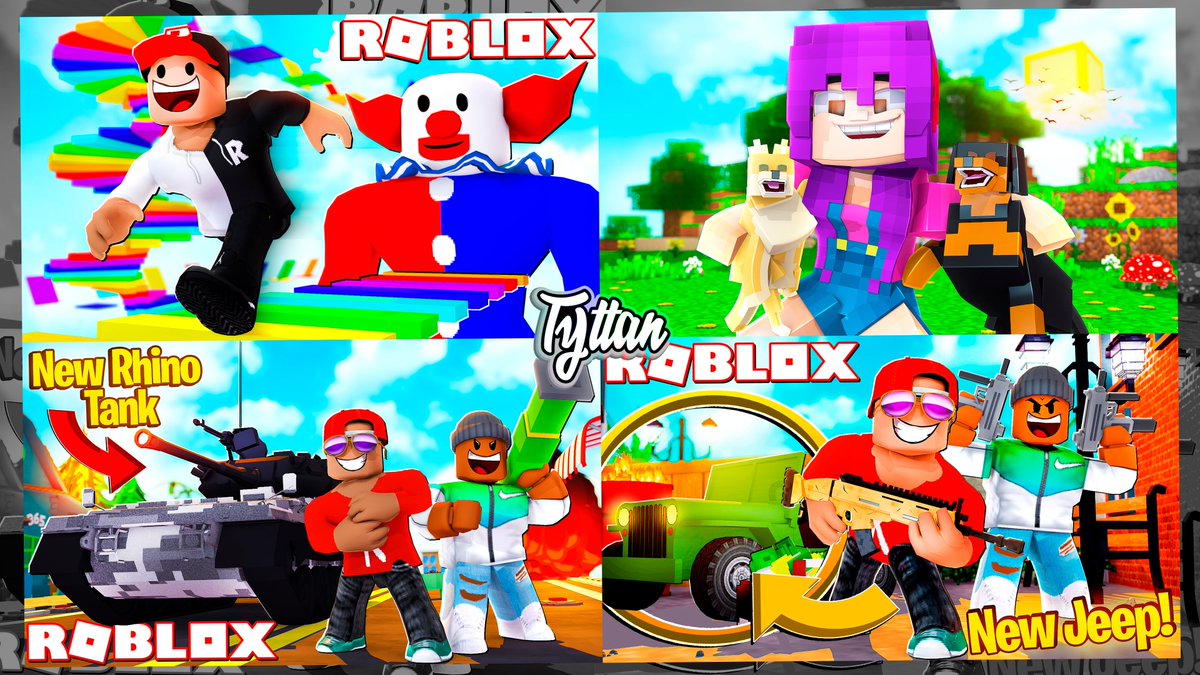 Lucas On Twitter Roblox Minecraft Thumbnails Rts - new rts roblox