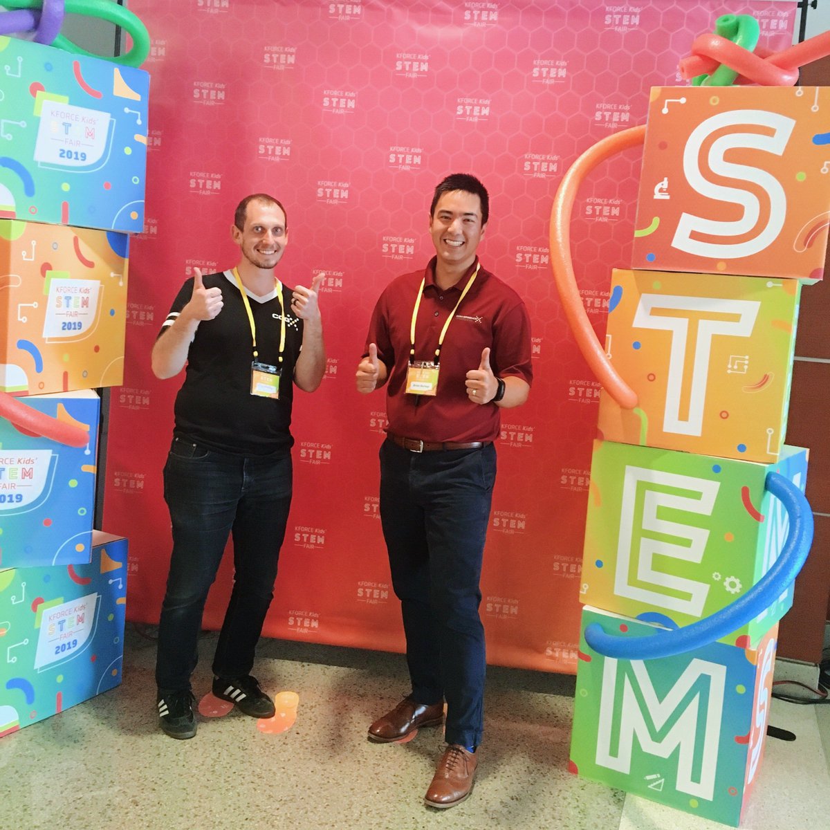 ccganalytics's tweet photo. This weekend we had the honor of attending and speaking at our client  @Kforce STEM Fair! We love being part of the initiative to inspire the next generation of innovators, creators, and experts!

#KforceSTEM https://t.co/J0zDbTZ2mn