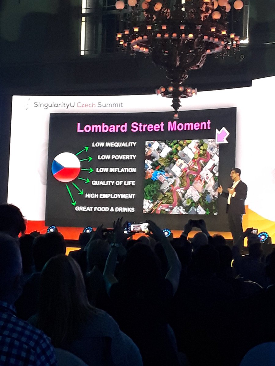 SUCzechSummit's tweet photo. @AminToufani on Becoming an Exponential Winner.
Recommendations to #CzechRepublic as its having a "Lombard Street Moment"
#SUCzechSummit #SUCZECH https://t.co/swNQ1jMA75