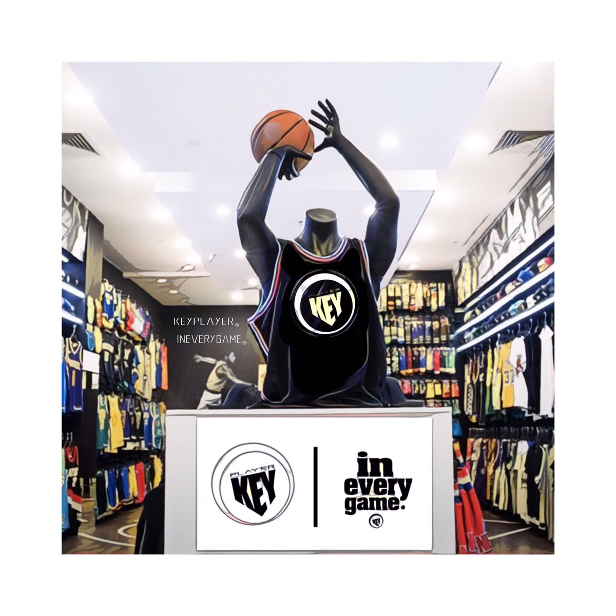 InEveryGame's tweet image. #TheFutureIsKey 
🔑🧢👕👟🔮🛸