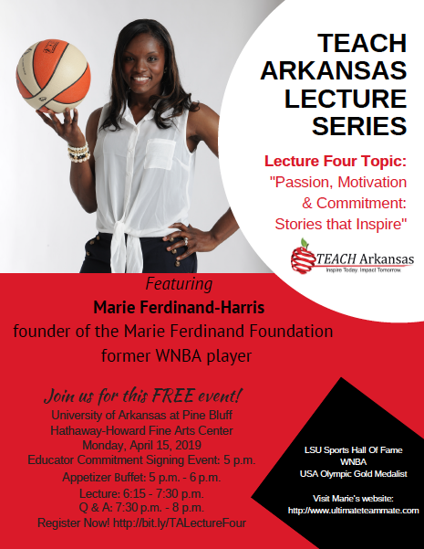 ArkansasEd's tweet photo. Looking forward to seeing @StarCitySchools @BarbaraJWarren @laffoon_jon @PineBluffSDSupt @WatsonChap @WHSDSupt @SheridanSD37 @ARKRIVERESC @rickgales at the #TeachArkansas Lecture Series Event on April 15 @uapbinfo! Register soon! You don't want to miss this inspirational night! https://t.co/fXdBeRUl73