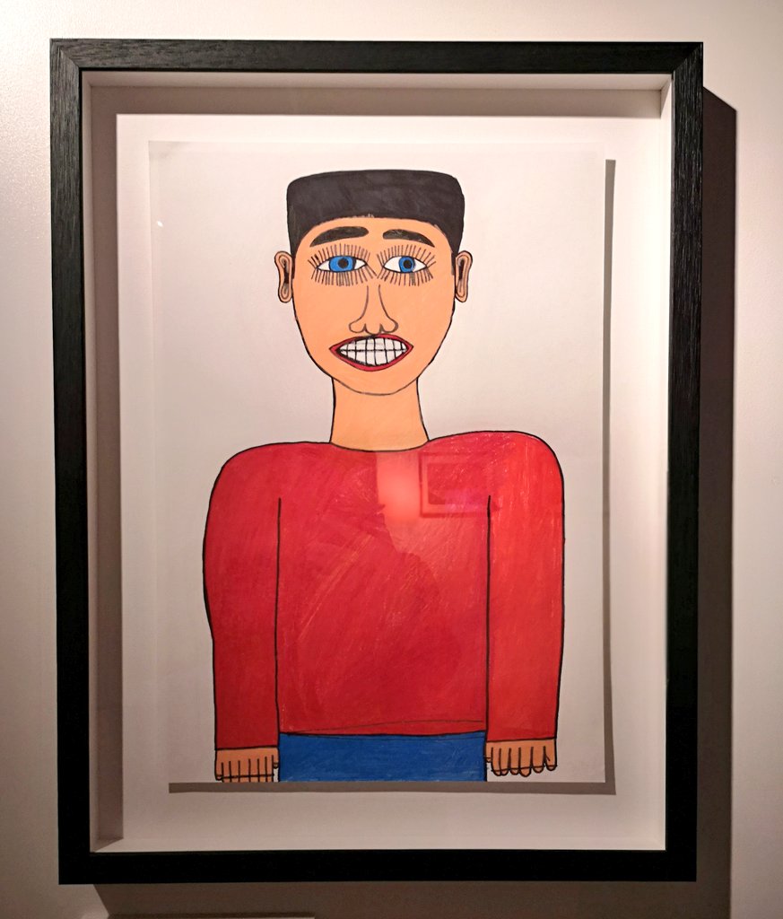 VentureArts's tweet photo. Andrew Johnstone works in a careful, precise and deliberate way - a style that shines through in any medium he chooses.
'Untitled', 2018 is currently featured in touring project Conversations Series II:'OtherTransmissions' @ArtlinkHull
#autismawarenessweek
#convoseries2 https://t.co/7rPM8AW0Bq