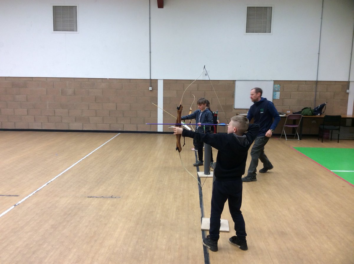 Archery for the second group