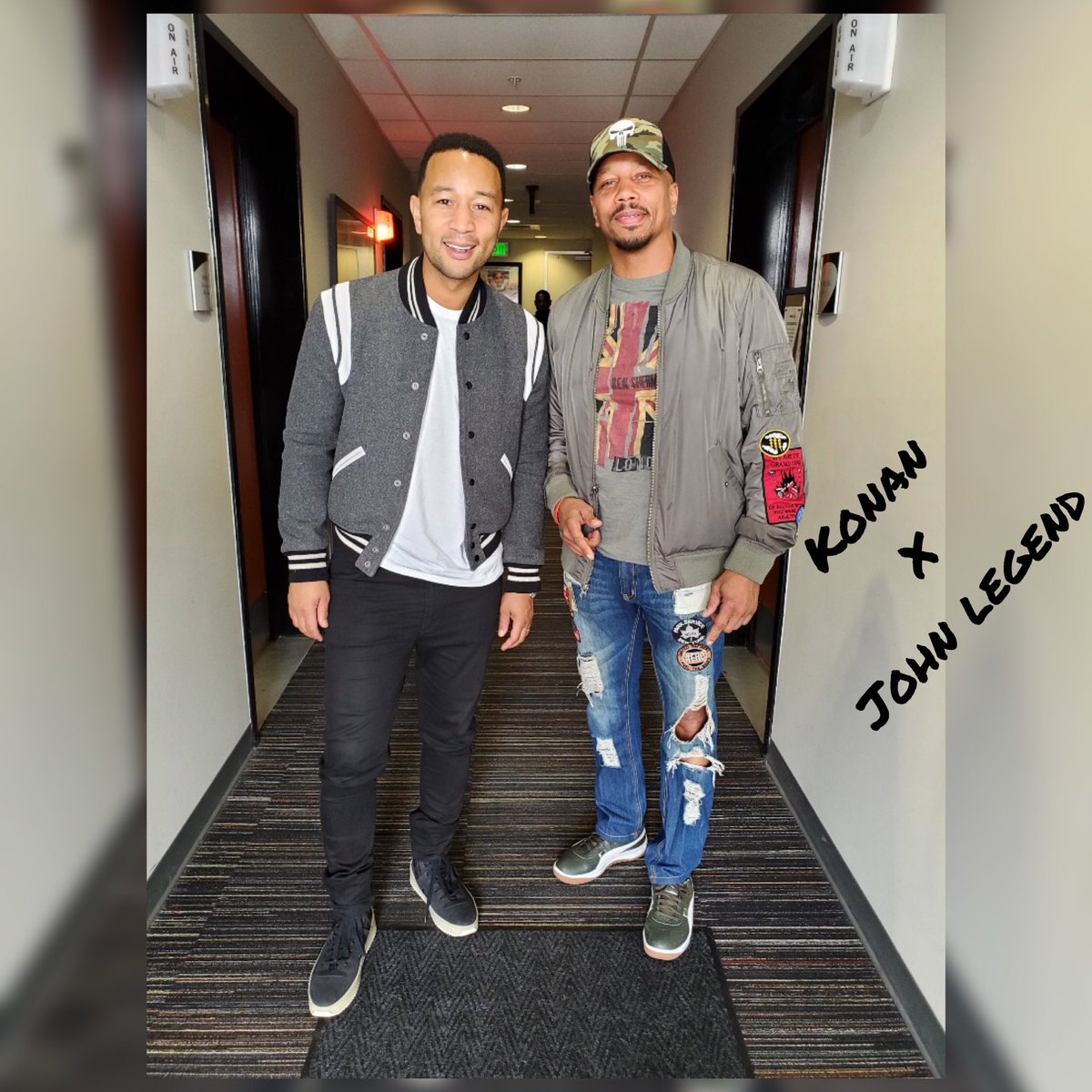 92QJamsBmore's tweet photo. BMORE @johnlegend is live now hanging out with @persianicole &amp; @iamkonan11 inside the #BIGGMIXX to talk about his new single #Preach his recent work with #NipseyHussle #CardiB #TI #ChanceTheRapper &amp; more! https://t.co/sDu87AyODS