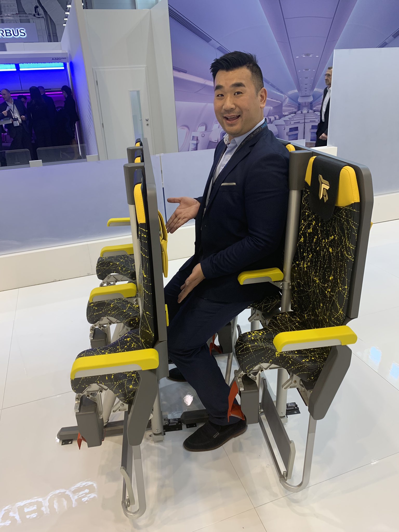 Sam Chui A Standing Seat Could This Be Coming To A Plane Soon Will You Fly In It If The Price Is Right Paxex Aix19 Economyclass T Co Cpjz4fdju7 Sam Chui A Standing Seat Could This Be Coming To A Plane Soon Will You Fly In It If The Price Is Right Paxex Aix19 Economyclass T Co Cpjz4fdju7