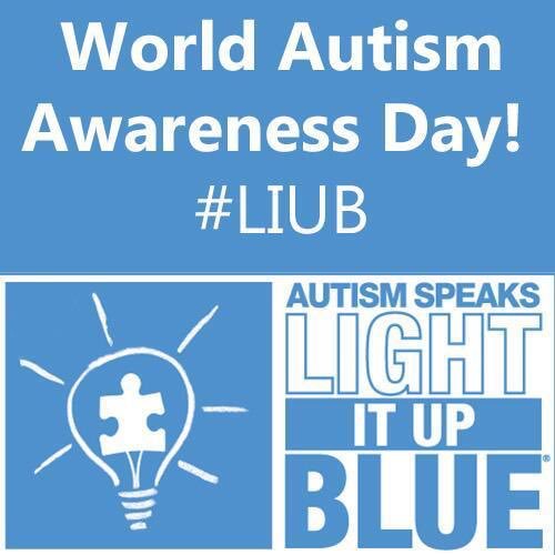 AnniesCompanion's tweet photo. Lighting it up blue for all our wonderful friends we have the privilege to love on and work with! YOU are valuable and YOU are loved! #LIUB #AutismAwarenessDay #love #therapydogs #specialfriends https://t.co/3W8CJXBooV