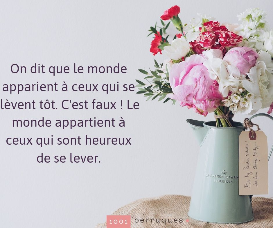 1001perruques's tweet photo. 🤗 😊 
#quotes #quoteoftheday #citation #goodvibes #1001perruques #perruques #wigs #wig #cheveux #beauty #beaute https://t.co/4YzaYJA42z
