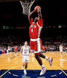CityOfLasVegas's tweet photo. Congratulations to “Grandmama” Larry Johnson on his selection to the College Basketball Hall of Fame #CBHOF. @TheRealLJ2 brought home two Final Fours &amp; the 1990 National Championship to @cityoflasvegas. When he arrived we knew “The Big Year was Here!” @unlv @TheRunninRebels https://t.co/1ZqaxJEC3i