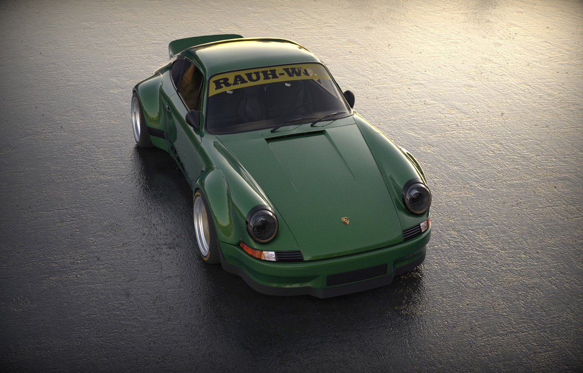 continentaltire's tweet image. DREAM COME TRUE. For @RutledgeWood that comes in the form of this custom Rauh Welt Begriff built Porsche 911. We’re working w/ Rut on this build where Akira Nakai will transform a 1986 Carrera into the backdated widebody rendered here by Jon Sibal. 

More: continentaltire.com/news/dreams-do…